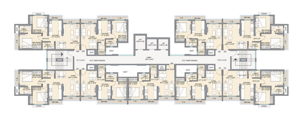 Shripal Shanti Floor Plan